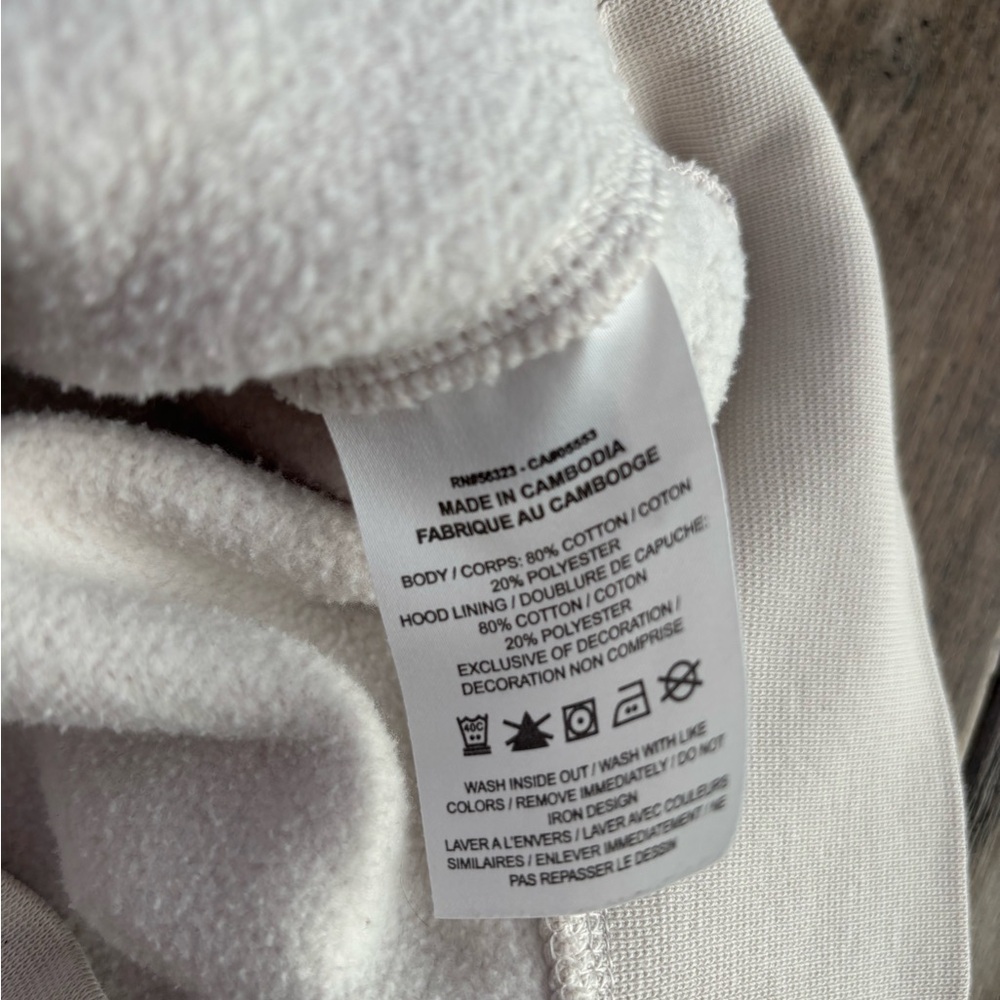 Nike Men’s CLUB FLEECE PULLOVER HOODIE Lt Orewood Brn/Lt Orewood Brn Medium - Picture 9 of 10